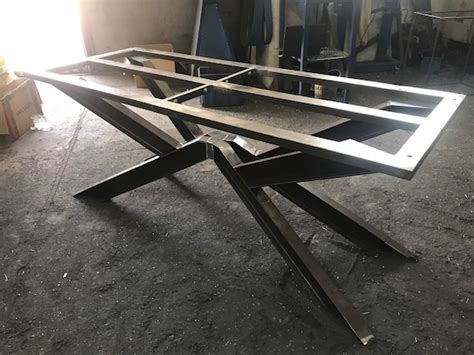 metal leg fabrication|industrial table legs.